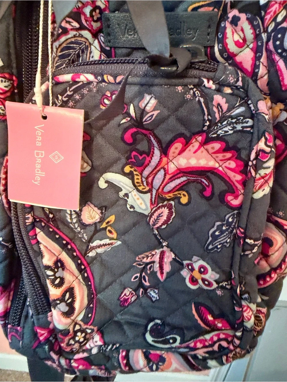Vera Bradley navy bag